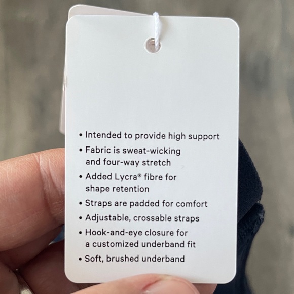 lululemon athletica Navy Sports Bra - Picture 5 of 11